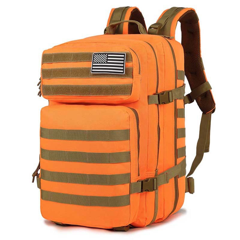 Outdoor 45L Tactical Backpack Hiking Mens And Womens Shoulder Bag
