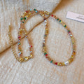 Chic, Trendy Dopamine-style Clavicle Necklace