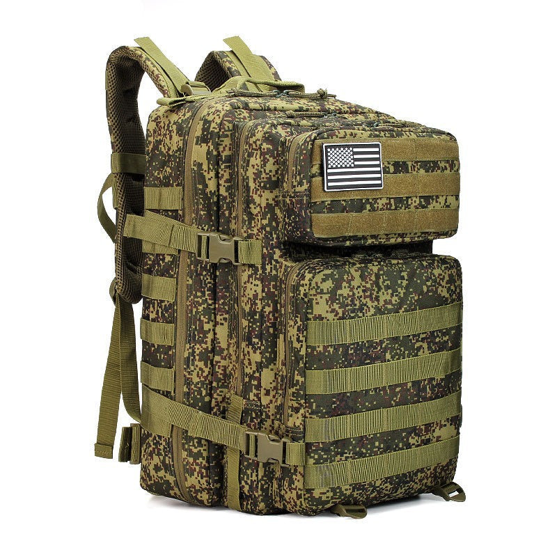 Outdoor 45L Tactical Backpack Hiking Mens And Womens Shoulder Bag