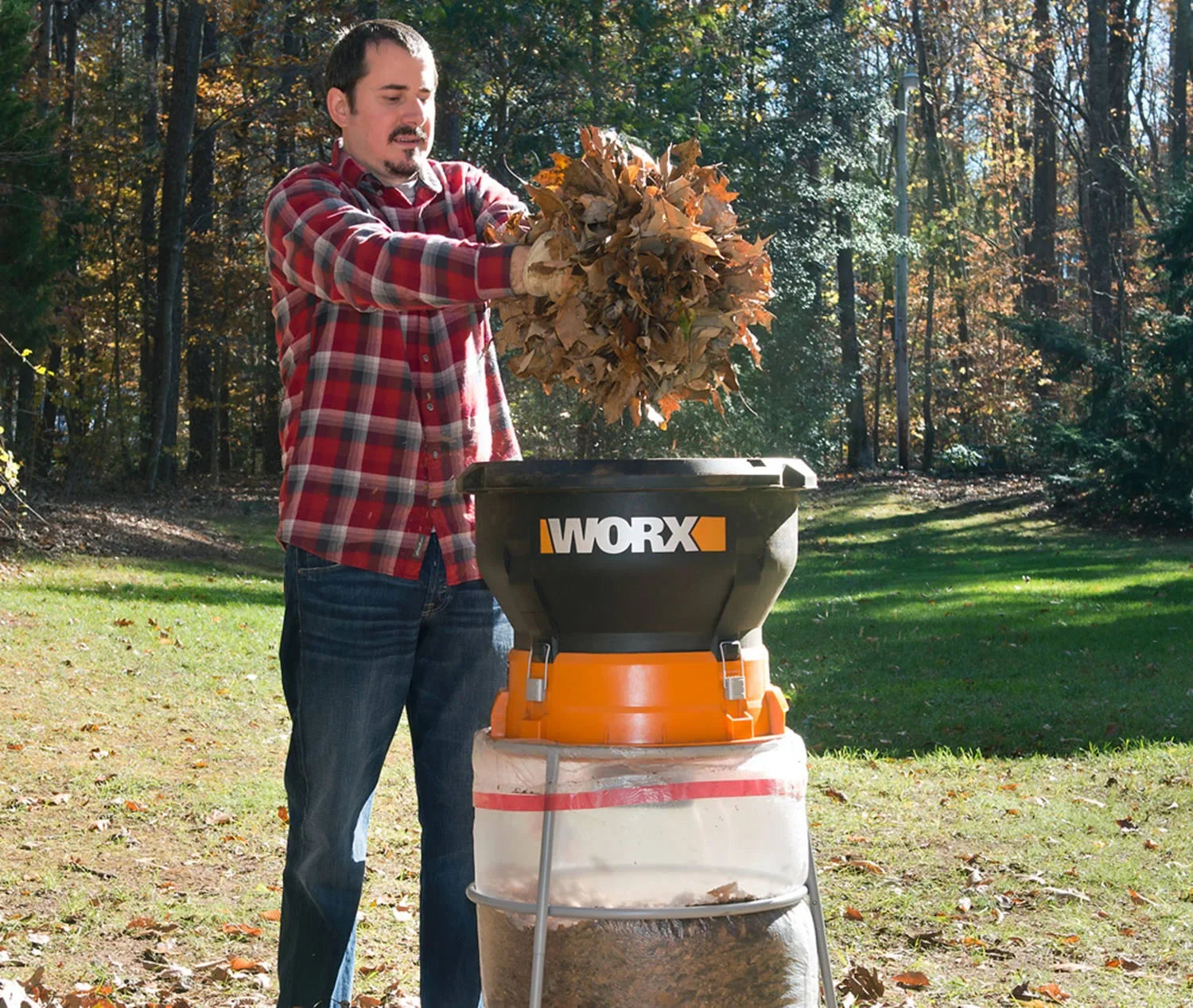 Worx WG430 13 Amp Electric Leaf Mulcher