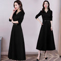 New Spring Dress Womens SpringAutumn Long-Sleeve Elegant Feminine Style