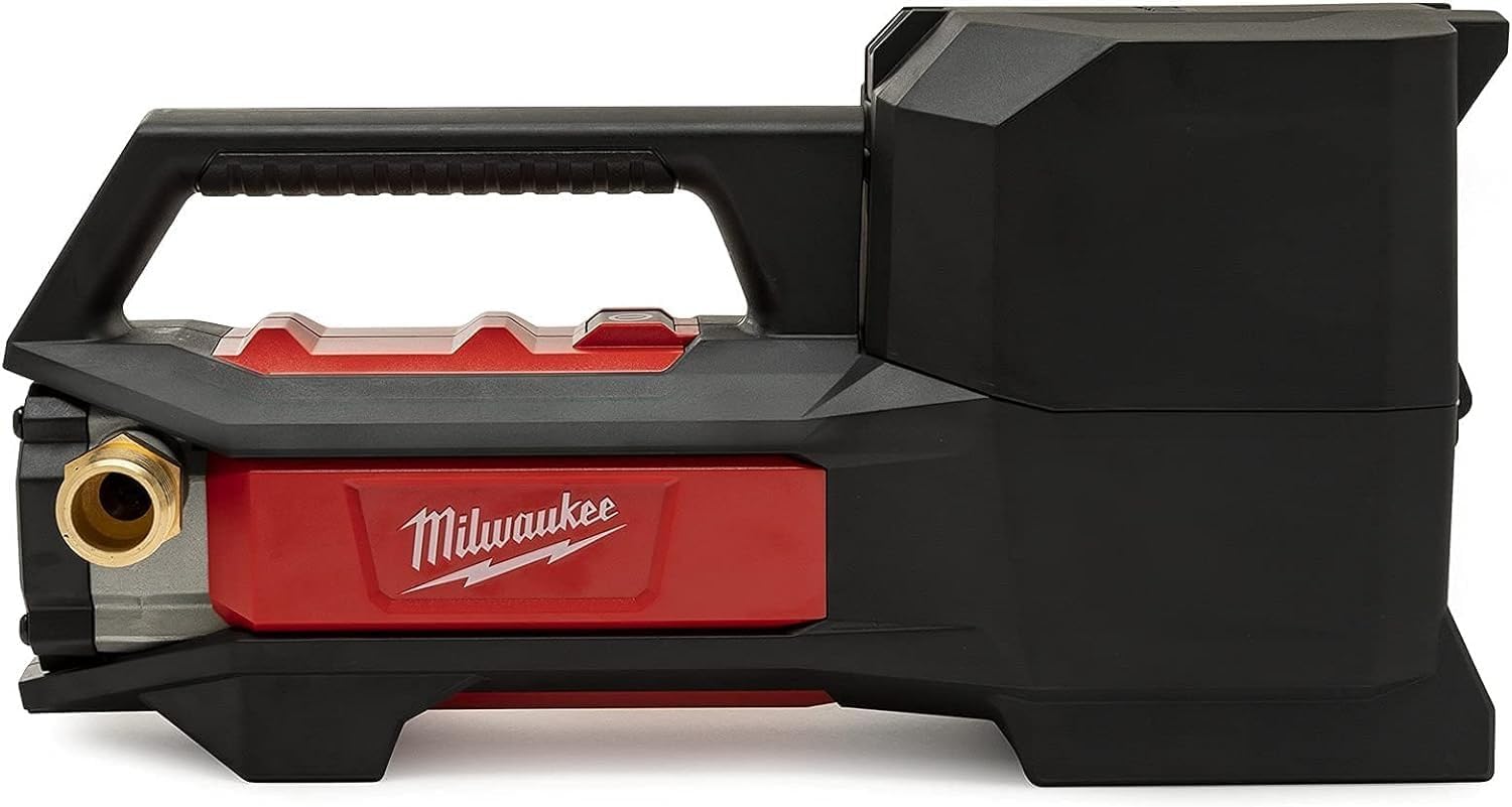 Milwaukee M18 2771-20 Battery-Powered Above Ground Water Pump, 8 GPM, 18V, Black