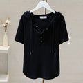 Fashionable Loose-fitting Figure-flattering T-shirtbase Layer