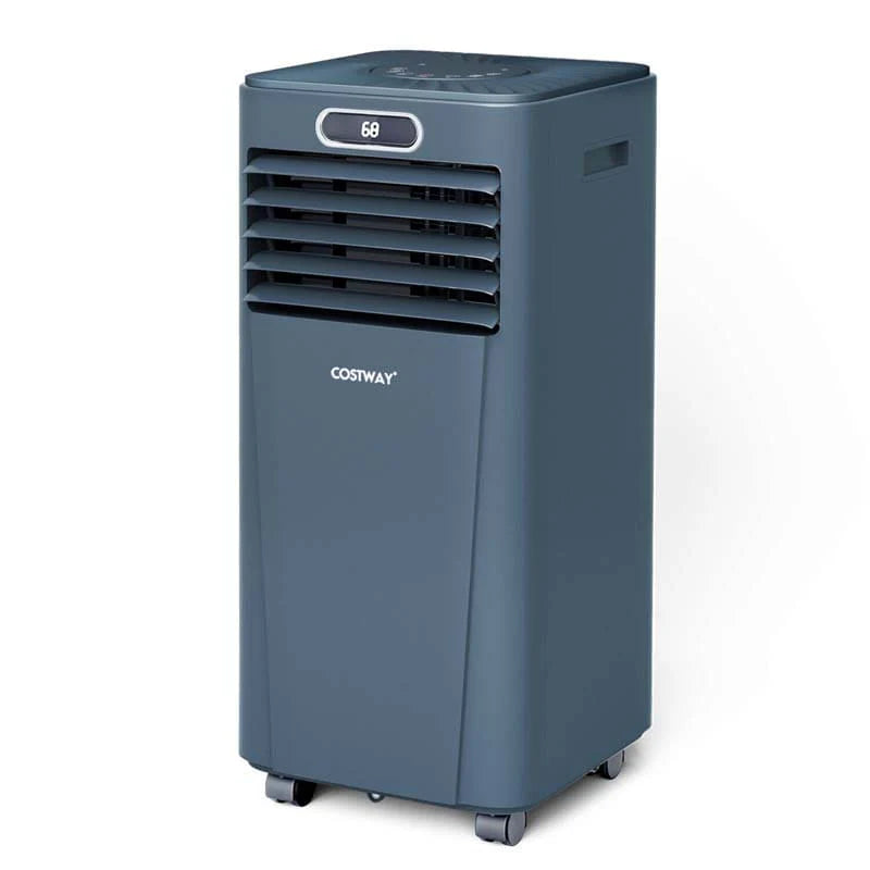 10000 BTU 3-in-1 Portable Air Conditioner Air Cooler Fan Dehumidifier with Remote Control, 24H Timer, Child Lock