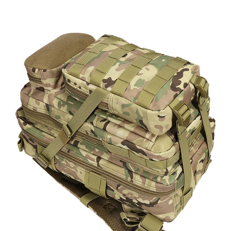 Tactical Camouflage Polyester Reinforced Backpack